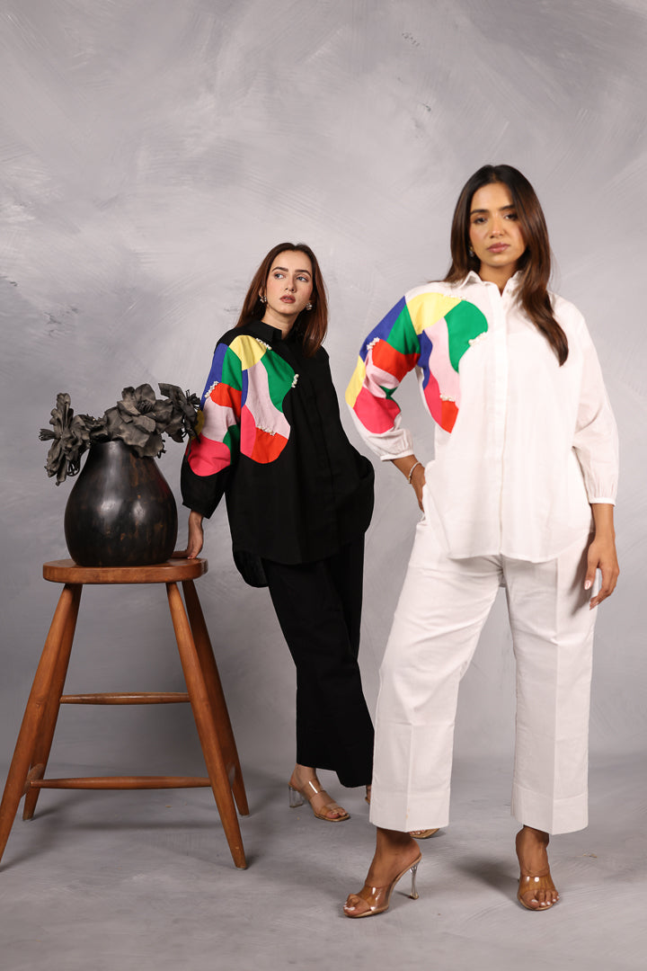 Finch Co-ord Set (White)