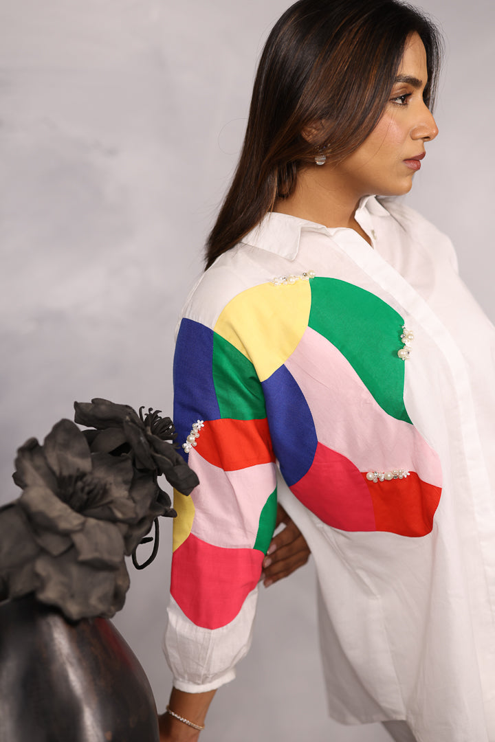 Finch Co-ord Set (White)